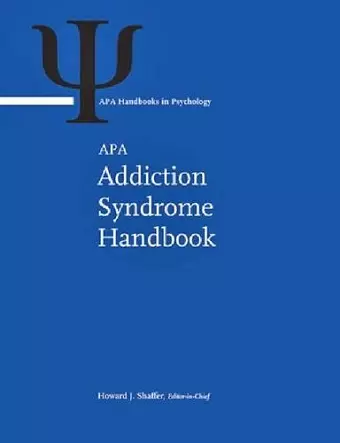 APA Addiction Syndrome Handbook cover