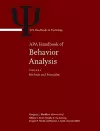 APA Handbook of Behavior Analysis cover