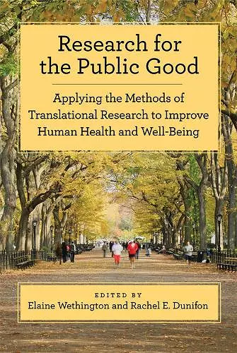 Research for the Public Good cover