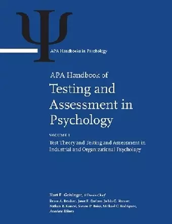 APA Handbook of Testing and Assessment in Psychology cover