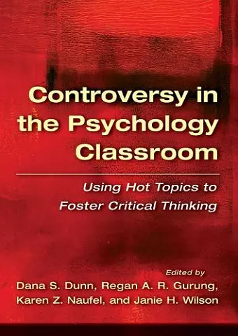 Controversy in the Psychology Classroom cover