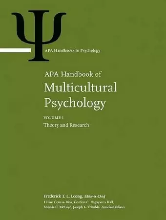 APA Handbook of Multicultural Psychology cover