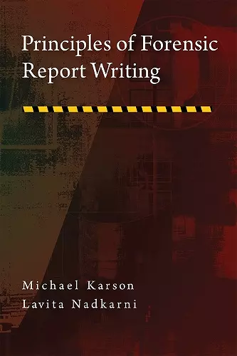Principles of Forensic Report Writing cover