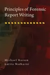 Principles of Forensic Report Writing cover
