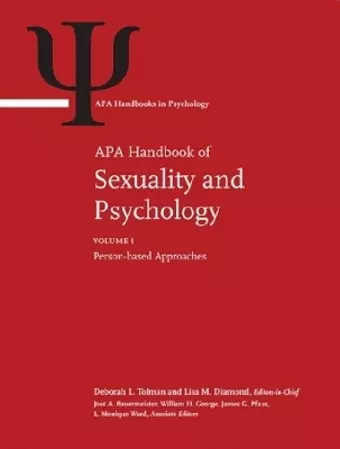 APA Handbook of Sexuality and Psychology cover