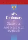 APA Dictionary of Statistics and Research Methods cover