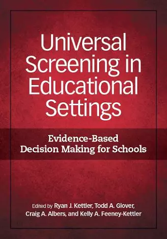 Universal Screening in Educational Settings cover