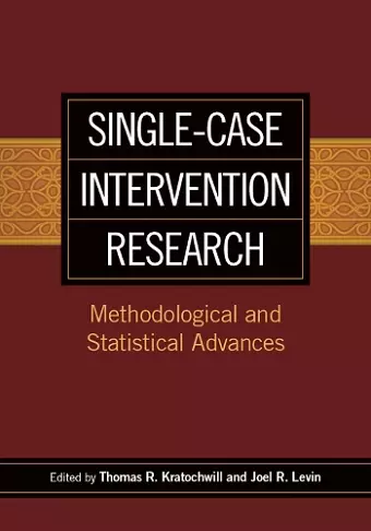 Single-Case Intervention Research cover