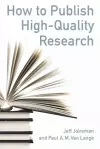 How to Publish High-Quality Research cover