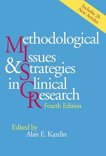 Methodological Issues and Strategies in Clinical Research cover