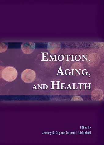 Emotion, Aging, and Health cover