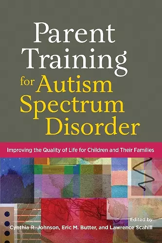 Parent Training for Autism Spectrum Disorder cover