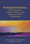 Working With Emotion in Psychodynamic, Cognitive Behavior, and Emotion-Focused Psychotherapy cover