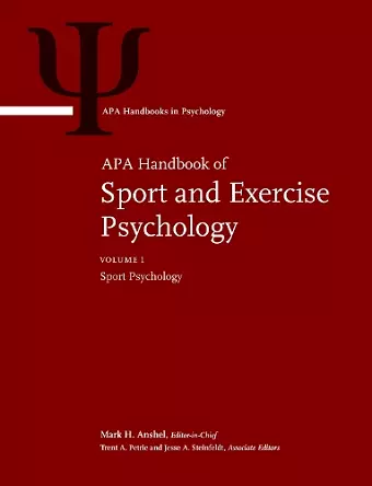 APA Handbook of Sport and Exercise Psychology cover