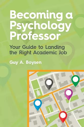 Becoming a Psychology Professor cover