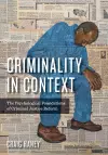 Criminality in Context cover