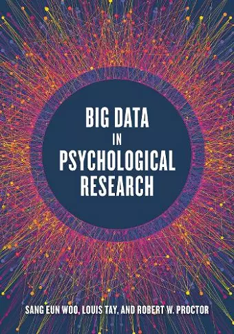 Big Data in Psychological Research cover