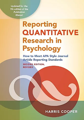 Reporting Quantitative Research in Psychology cover