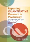 Reporting Quantitative Research in Psychology cover