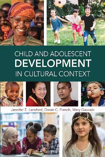 Child and Adolescent Development in Cultural Context cover