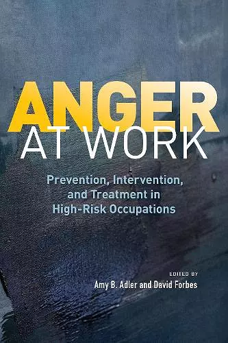Anger at Work cover