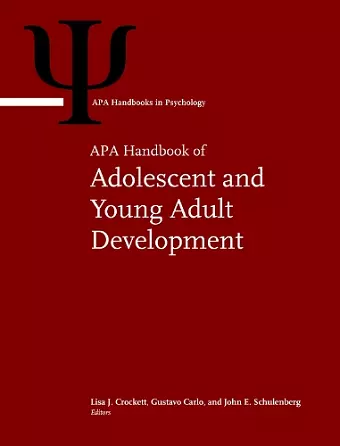 APA Handbook of Adolescent and Young Adult Development cover
