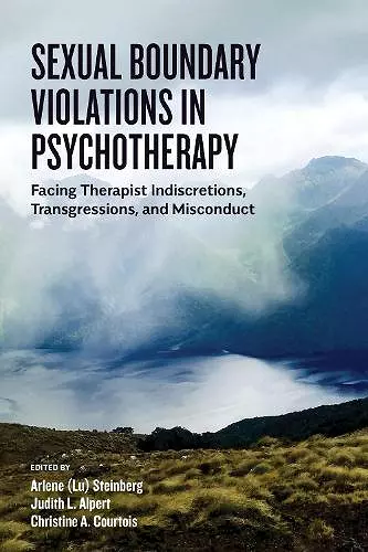 Sexual Boundary Violations in Psychotherapy cover