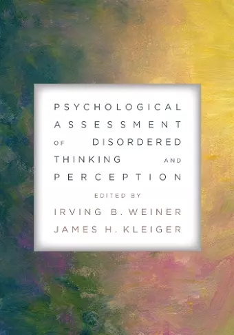 Psychological Assessment of Disordered Thinking and Perception cover