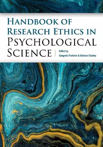 Handbook of Research Ethics in Psychological Science cover