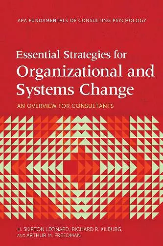 Essential Strategies for Organizational and Systems Change cover