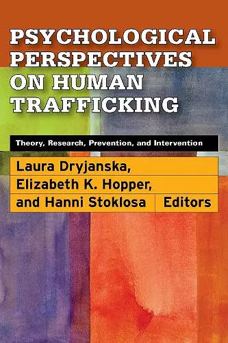 Psychological Perspectives on Human Trafficking cover