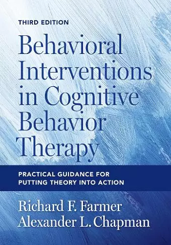 Behavioral Interventions in Cognitive Behavior Therapy cover