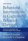 Behavioral Interventions in Cognitive Behavior Therapy cover