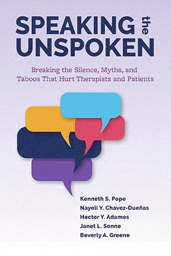 Speaking the Unspoken cover