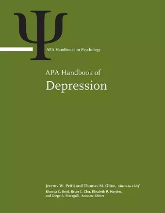 APA Handbook of Depression cover