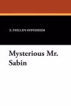 Mysterious Mr. Sabin cover