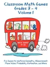 Classroom Math Games Grades 3 - 4 Volume 1 cover