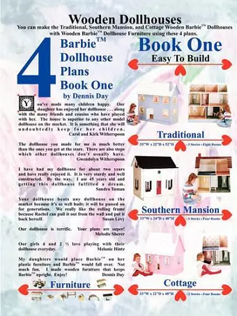 Barbie Dollhouse Plans cover