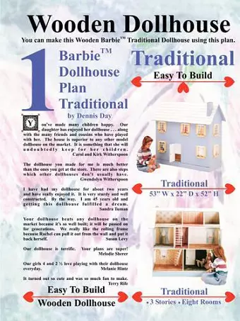 Barbie Dollhouse Plan Traditional cover