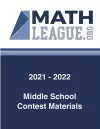 2021-2022 Middle School Contest Materials cover