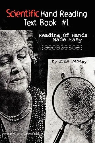 Scientific Hand Reading Text Book #1 cover