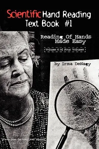Scientific Hand Reading Text Book #1 cover