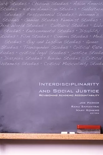 Interdisciplinarity and Social Justice cover