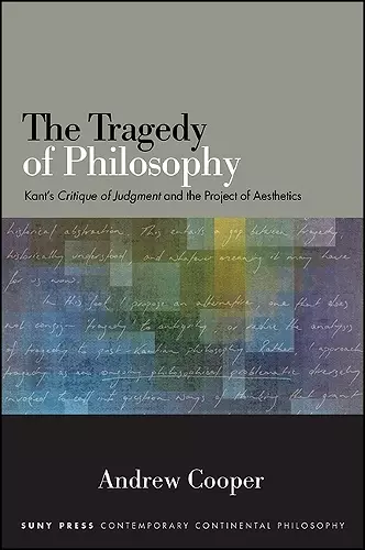 The Tragedy of Philosophy cover