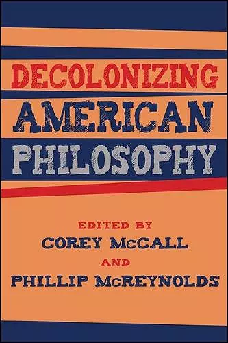 Decolonizing American Philosophy cover