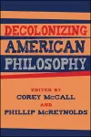 Decolonizing American Philosophy cover