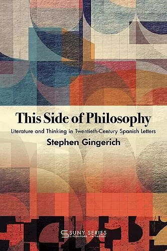 This Side of Philosophy cover