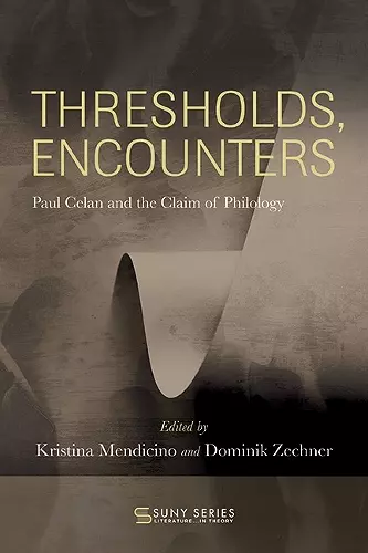 Thresholds, Encounters cover