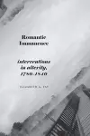 Romantic Immanence cover