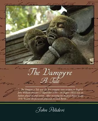 The Vampyre a Tale cover